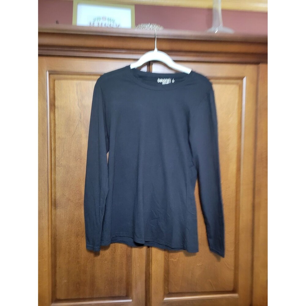 Basic Long Sleeve Tee - Black